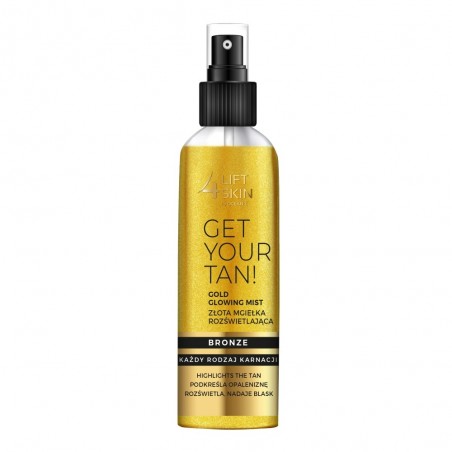 Lift 4 Skin Get Your Tan Złota Mgiełka rozświetljąca - każdy rodzaj karnacji  150ml