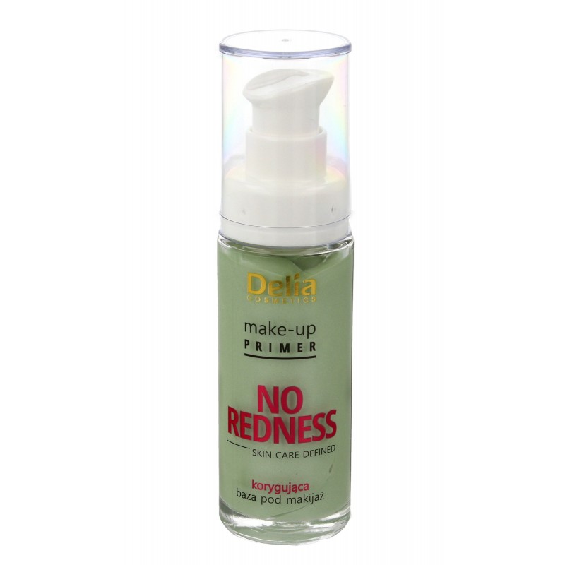 Delia Cosmetics Skin Care Defined Baza pod makijaż No Redness korygująca  30ml