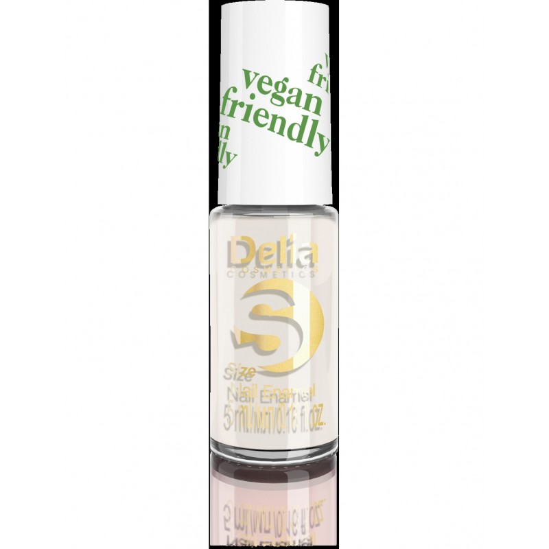Delia Cosmetics Vegan Friendly Emalia do paznokci Size S nr 204 Honey Pink  5ml