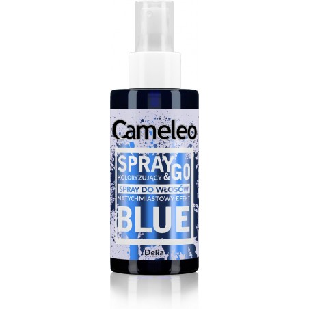 Delia Cosmetics Cameleo Spray & Go Spray koloryzujący do włosów niebieski  150ml