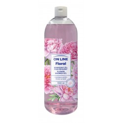 ON LINE Floral Kwiatowy Żel pod prysznic - Piwonia & Róża 1000ml