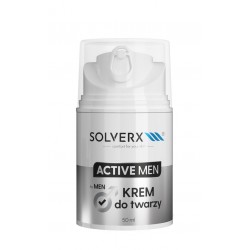 SOLVERX Active Men Krem do twarzy 50ml