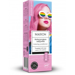MARION Koloryzująca Odżywka do włosów (5-10 myć) - Bubble Gum  1op.-(2x35ml)