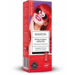 MARION Koloryzująca Odżywka do włosów (5-10 myć) - Bloody Red  1op.-(2x35ml)
