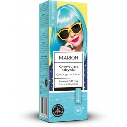 MARION Koloryzująca Odżywka do włosów (5-10 myć) - Blue Lagoon  1op.-(2x35ml)