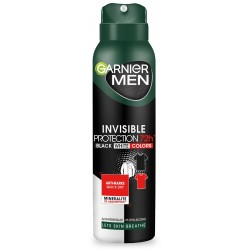 Garnier Men Dezodorant spray Invisible Protection 72h - Black,White,Colors   150ml