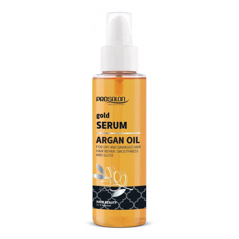CHANTAL ProSalon Argan Oil Złote Serum z olejkiem arganowym do włosów suchych i zniszczonych 100ml