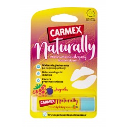 CARMEX Naturally Intensywnie Nawilżający Balsam do ust - Jagoda 4.25g