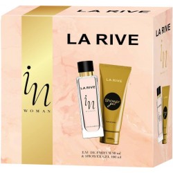 La Rive for Woman Zestaw prezentowy In Woman (woda perfumowana 90ml+żel pod prysznic 100ml)