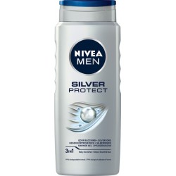 Nivea Men Żel pod prysznic Silver Protect 3 w 1 500ml