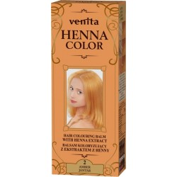 VENITA Henna Color Balsam koloryzujący z ekstraktem z Henny - 2 Jantar 1op.