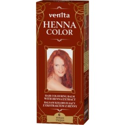 VENITA Henna Color Balsam koloryzujący z ekstraktem z Henny - 6 Tycjan 1op.