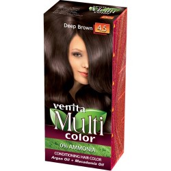 VENITA Farba do włosów bez amoniaku Multi Color - 4.5 Deep Brown 1op.