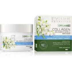 Eveline Organic Collagen Liftingujący Krem modelujący owal twarzy na dzień i noc - cera dojrzała 50ml