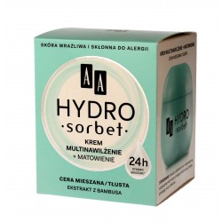 AA Hydro Sorbet Krem multinawiżenie + matowienie - cera mieszana i tłusta  50ml