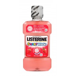 Listerine Smart Rinse Płyn do płukania jamy ustnej dla dzieci 6+ Mild Berry 250ml