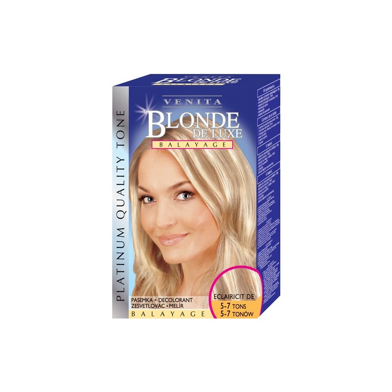 VENITA Blonde De Luxe Rozjaśniacz do włosów (5-7 tonów) - Balayage (włosy z pasemkami) 1op.