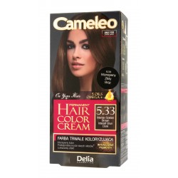 Delia Cosmetics Cameleo Farba permanentna Omega+  Intense Golden Brown 5.33