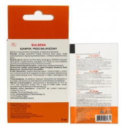 SULSENA Szampon przeciwłupieżowy - saszetki (5 szt x 8 ml.)