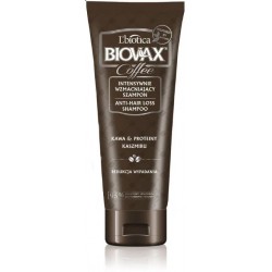 L`BIOTICA Biovax Glamour Coffee Szampon do włosów intensywnie wzmacniający - Kawa i Proteiny Kaszmiru 200ml