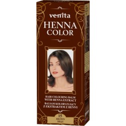 VENITA Henna Color Balsam koloryzujący z ekstraktem z Henny - 15 Brąz 1op.