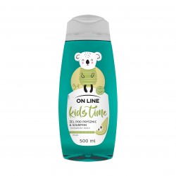 On Line Kids Time Żel pod prysznic i szampon 2w1 dla dzieci - zapach gruszki  500ml