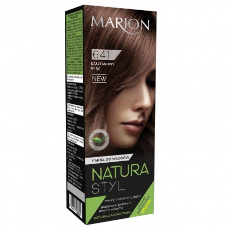 Marion Farba do włosów Natura Styl nr 641 kasztanowy brąz