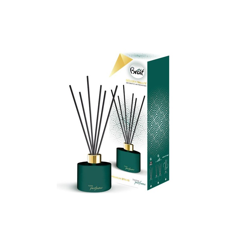 Brait Home Parfume Decorative Olejek zapachowy + patyczki Golden Valley  100ml