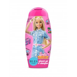 Bi-es Kids Żel pod prysznic i szampon 2w1 Barbie Dreamhouse Adventures 250ml