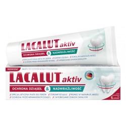 Lacalut Pasta do zębów Activ - ochrona dziąseł & nadwrażliwość 75ml