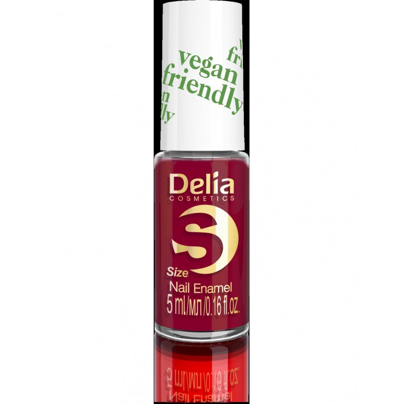 Delia Cosmetics Vegan Friendly Emalia do paznokci Size S nr 215 My Secret  5ml