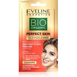 Eveline Bio Organic Perfect Skin Rozświetlający Enzymatyczny Peeling z bio kwasami AHA i ananasem 8ml   8ml