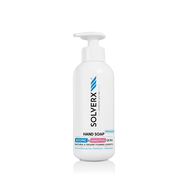 SOLVERX Atopic & Sensitive Skin Mydło do rąk w płynie Individual do skóry wrażliwej  250ml