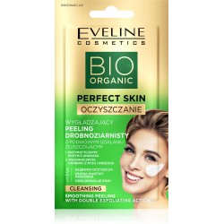 Eveline Bio Organic Perfect Skin Wygładzający Peeling drobnoziarnisty 8ml