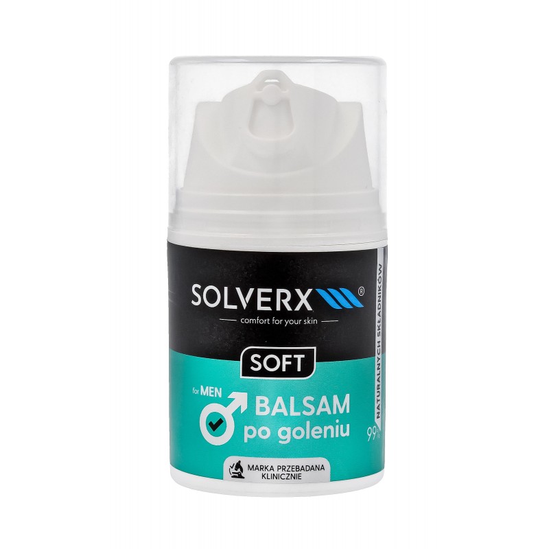 SOLVERX MEN SOFT Balsam po goleniu 50ml
