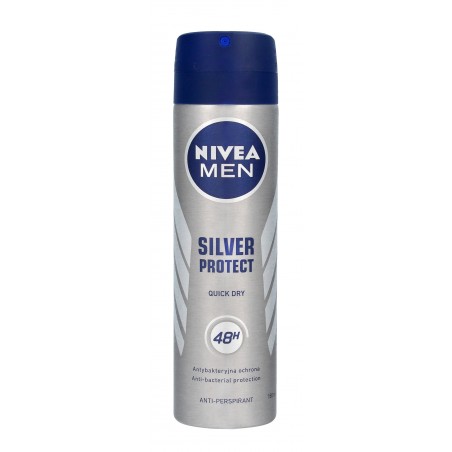 Nivea Dezodorant SILVER PROTECT DYNAMIC POWER spray męski  150ml