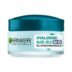 Garnier Skin Naturals Hyaluronic Aloe Jelly Żel intensywnie nawilżający na noc do każdego typu cery 50ml