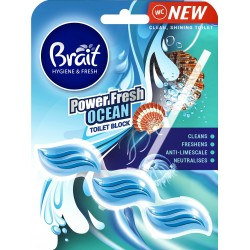 Brait Hygiene & Fresh Kostka do WC Power Fresh Ocean 39g