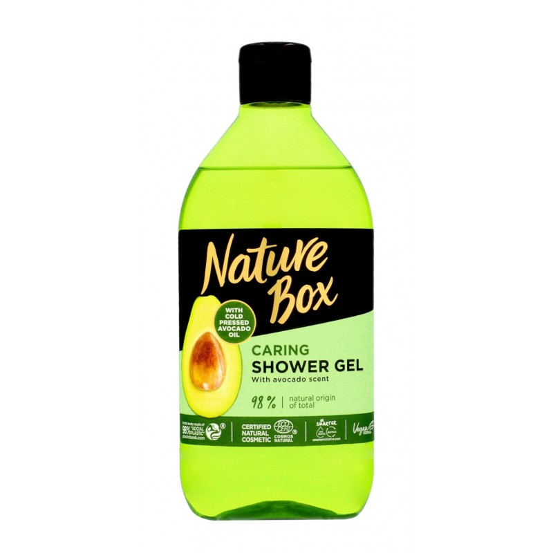 Nature Box Avocado Oil Szampon do włosów regenerujący  385ml