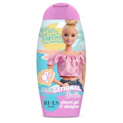 Bi-es Kids Żel pod prysznic i szampon 2w1 Barbie Sunsational 250ml