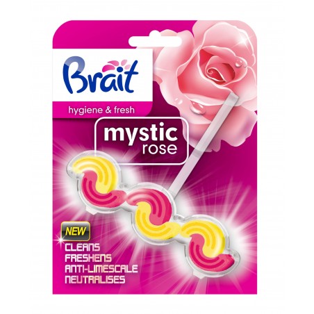 Brait Hygiene & Fresh Kostka toaletowa 2-fazowa do WC Mystic Rose  45g