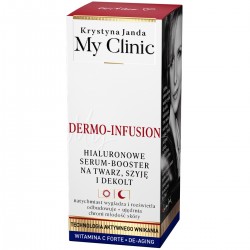 KRYSTYNA JANDA My Clinic Dermo-Infusion Hialuronowe Serum Booster na twarz,szyję i dekolt na dzień i noc 30ml