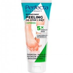 PERFECTA Pharmacy Intensywny Peeling do stóp i pięt - 5x Kwasy AHA 80ml