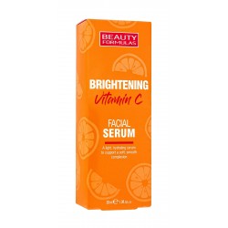 Beauty Formulas Brightening Vitamin C Serum rozjaśniające do twarzy z Witaminą C 30ml