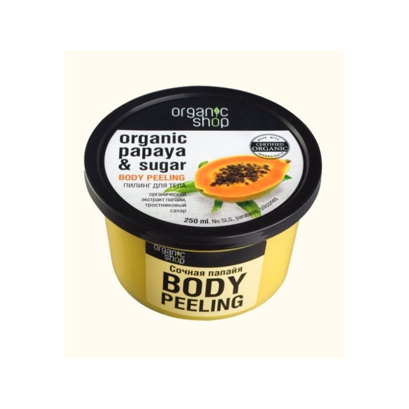 Organic Shop Peeling do ciała Juicy Papaya 250 ml