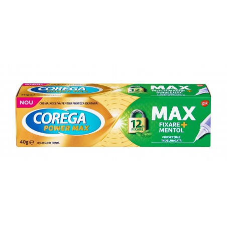 GSK COREGA Max Mocowanie + Świeżość 40 g&
