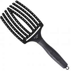 OLIVIA GARDEN Fingerbrush Combo Szczotka do rozczesywania włosów Large Black 1szt