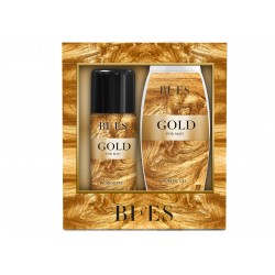 Bi-es Gold for Man Komplet (dezodorant 150ml+żel pod prysznic) 1op.