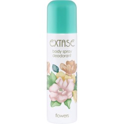 EXTASE Dezodorant body spray FLOWERS 150ml