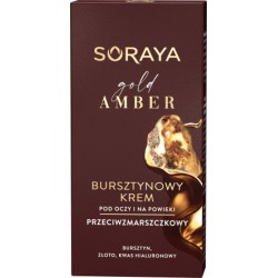 Soraya Gold Amber Bursztynowy Krem pod oczy i na powieki - przeciwzmarszczkowy 15ml